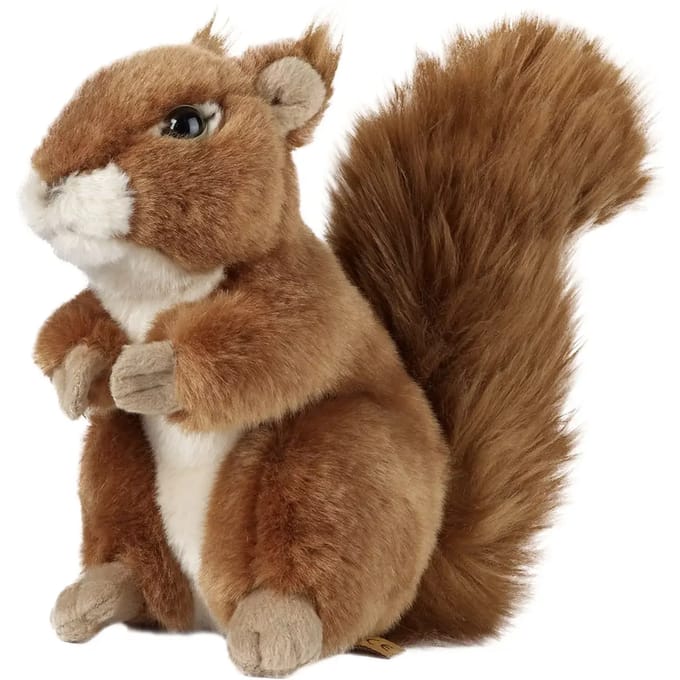 Living Nature Knuffel Eekhoorn