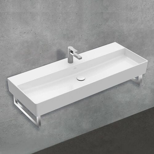 Villeroy & Boch Memento 2.0 washbasin 120 cm with 1 tap hole, without overflow 4A22C201