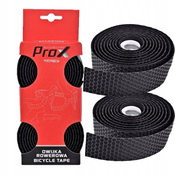 Prox Serie - Silikon Stuurtape - Zwart - 200 cm - Wegfietsen