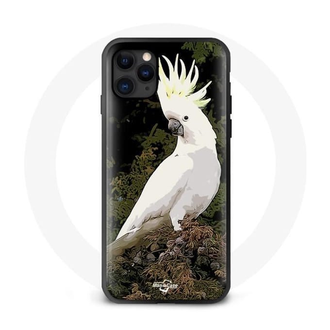 Coque iphone 13 pro Cacatoès Perroquets