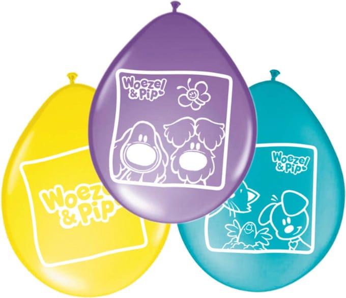 Folat BV - Woezel & Pip Balloons 8 pcs.