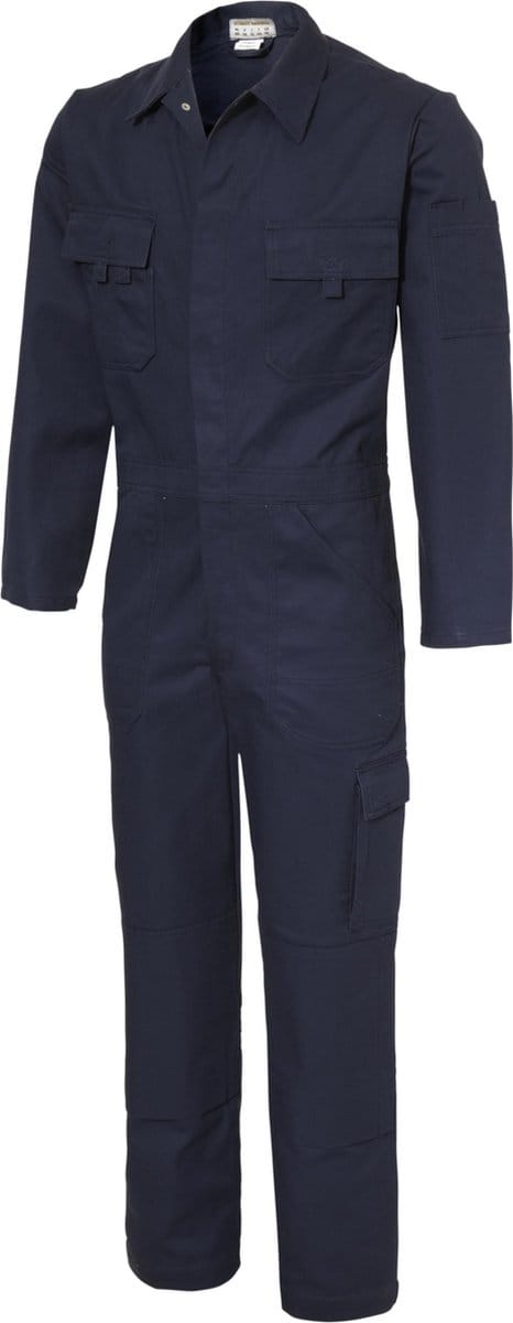 Ultimate Workwear - Standaard Overall BASEL - katoen 100% - 320gr/m2 - Blauw (Marine/Navy)