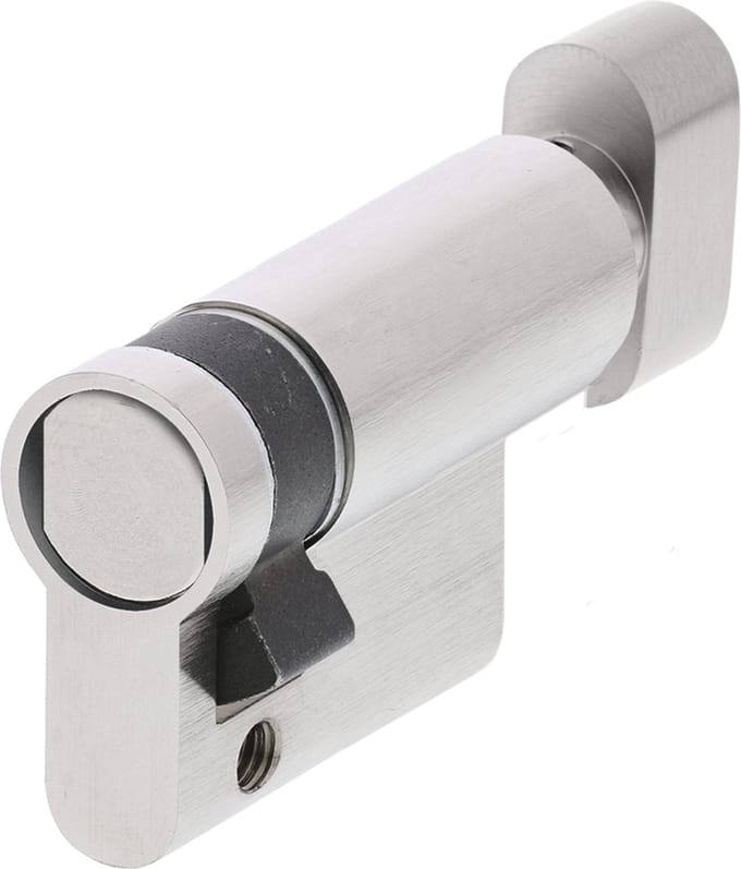 AXA Enkele Knopcilinder - Security - Cilinderslot - SKG2 - Vernikkeld - 45/10 mm