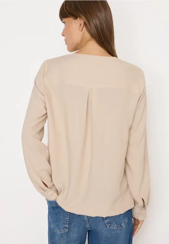Blouse in effen kleur