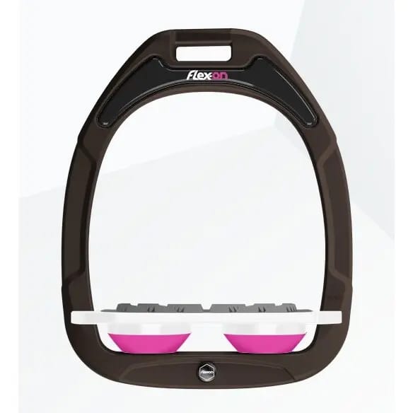 Plaatschaar met Grip Bruin/Wit/Roze Flex-On Green Composite