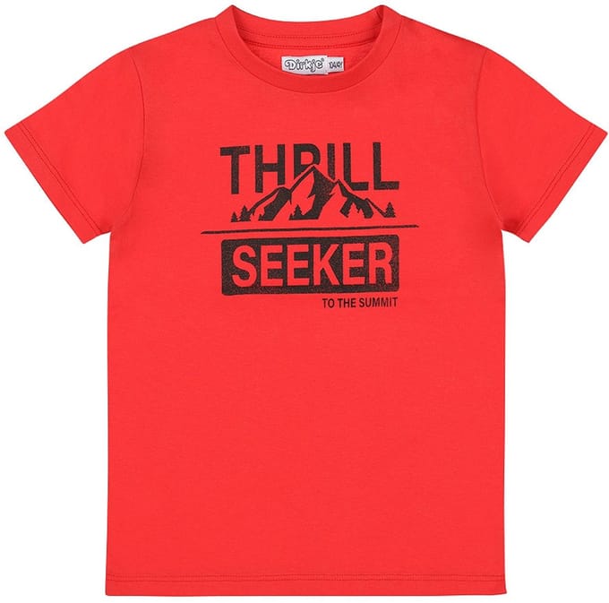 Dirkje Limited Edition T-shirt Bright red jongens