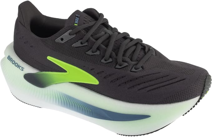 Brooks Glycerin Max 2, Mannen, Marineblauw, Hardloopschoenen, maat: 46