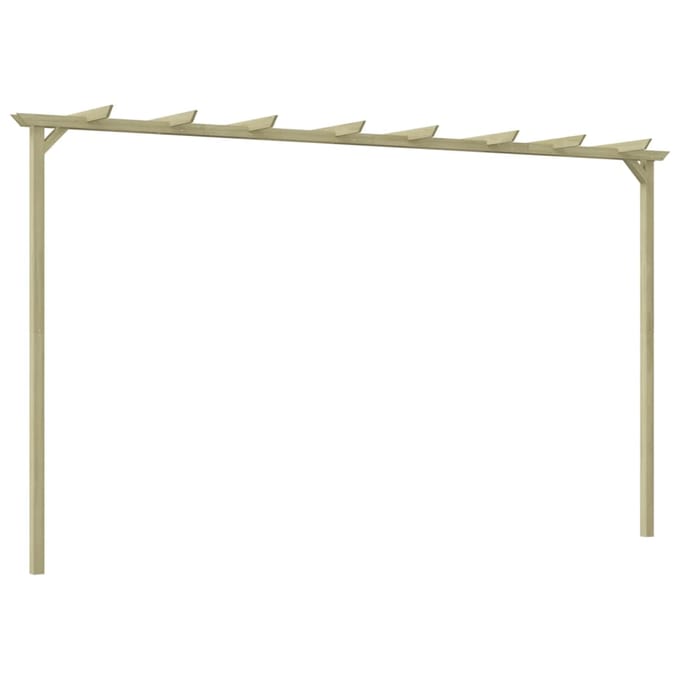 vidaXL - Pergola - 360x200x60 - cm - geïmpregneerd - grenenhout