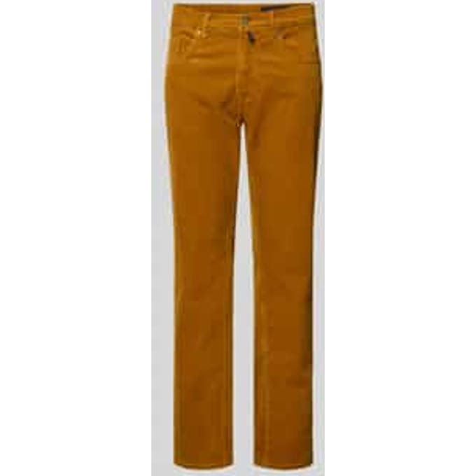 regular fit corduroy broek met steekzakken model 'Laval'
