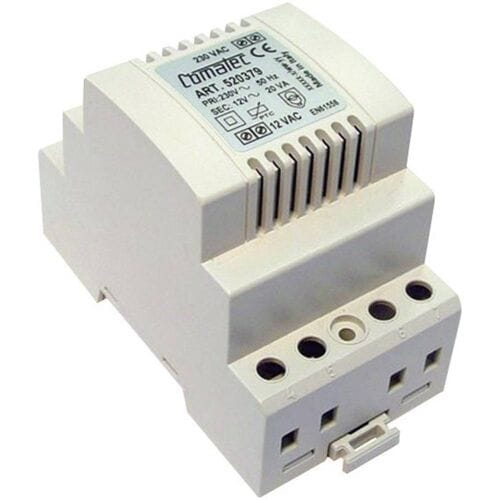 Comatec TBD202012P3 DIN-rail netvoeding 12 V/AC 1.67 A 20 VA Inhoud 1 stuk(s)