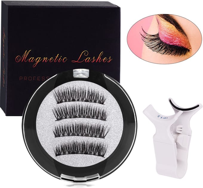 Magnetische wimpers met applicator