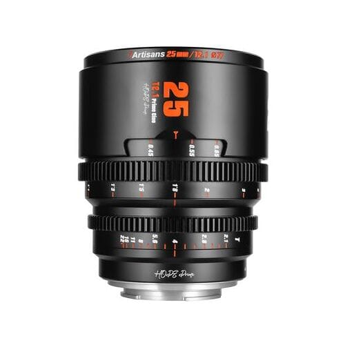 7Artisans Hope 25mm T/2.1  Sony E-bevestiging zwart