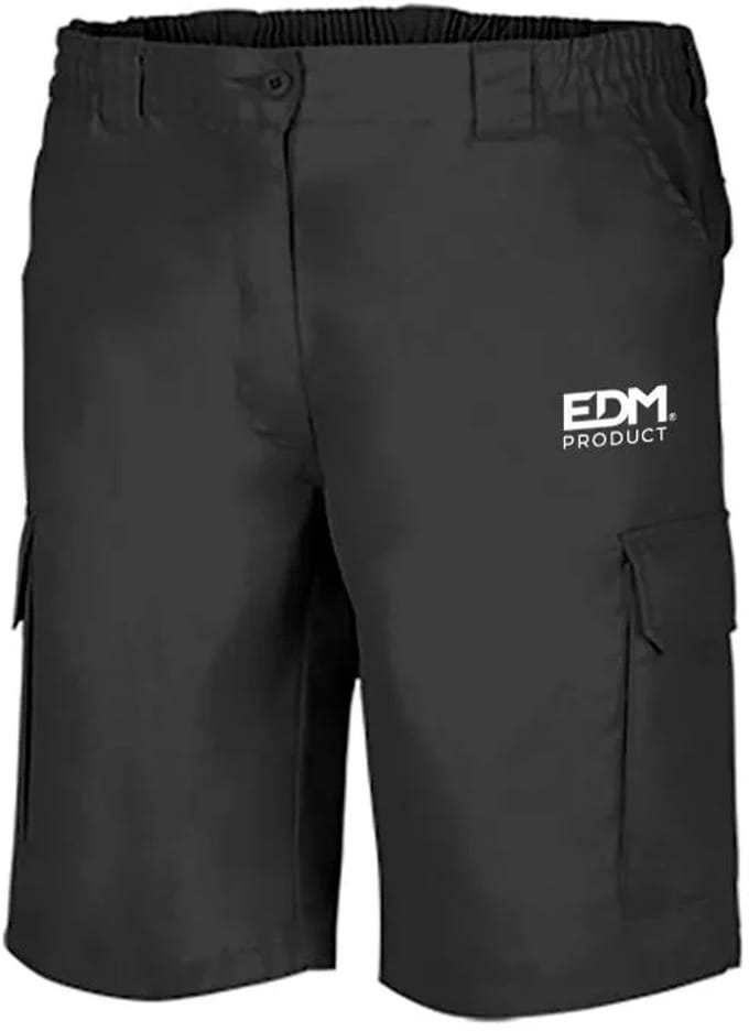 Edm Werkshorts Zwart M Man