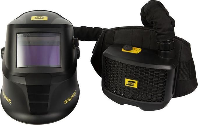ESAB Savage A40 AIR met ESAB PAPR lucht unit compleet