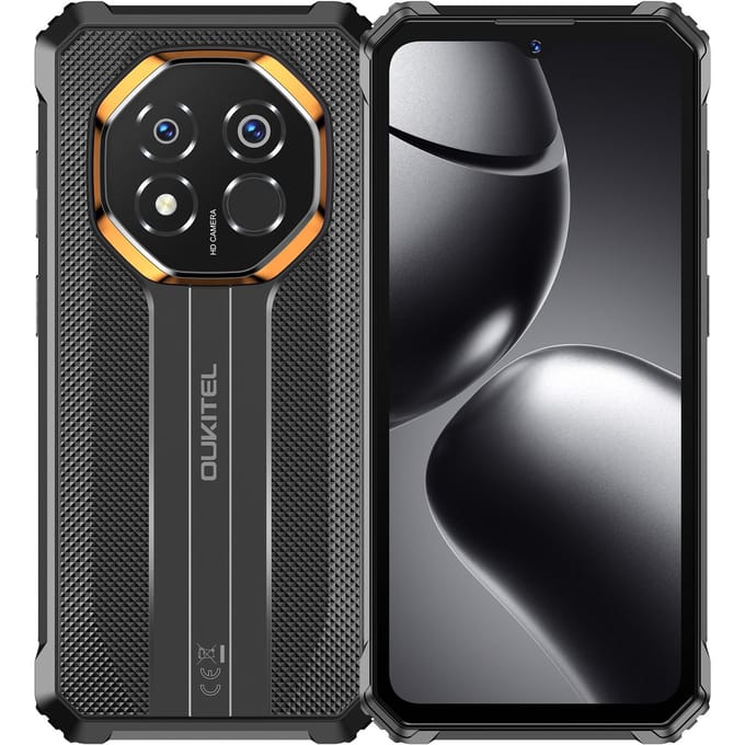 OUKITEL G7 Mobiele Telefoon 24GB+256GB 6.52  Scherm 64MP 10600mAh Android 16 Smartphone