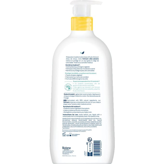 Biolane Expert - Oleo-Limestone Liniment Gevoelige huid 450