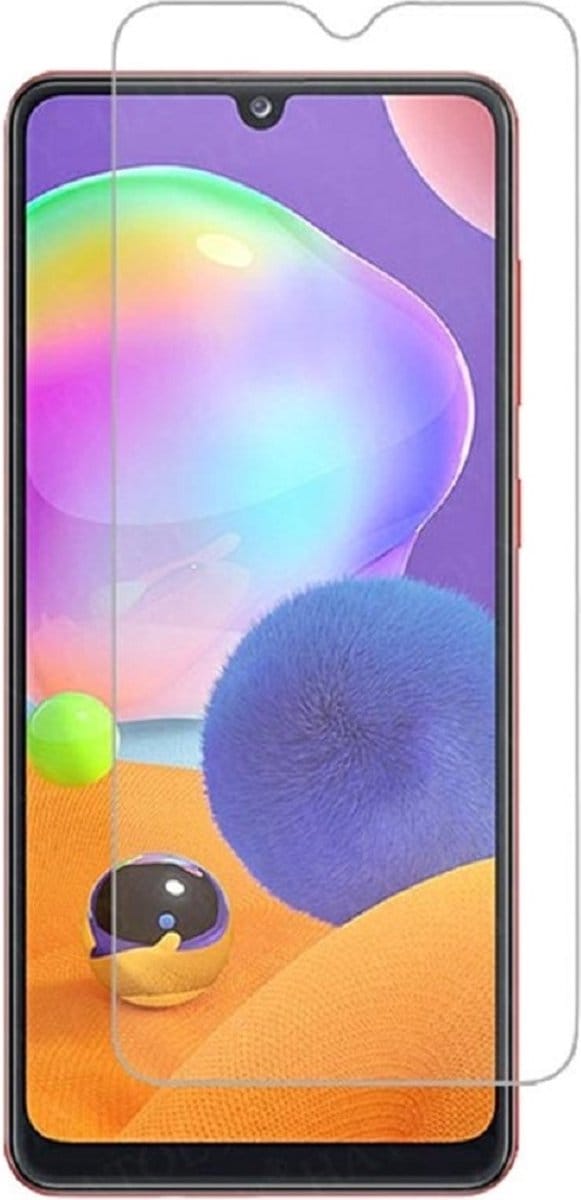 LuxeBass Screenprotector geschikt voor Samsung Galaxy A13 4G - Tempered Glas - glas scherm - bescherming