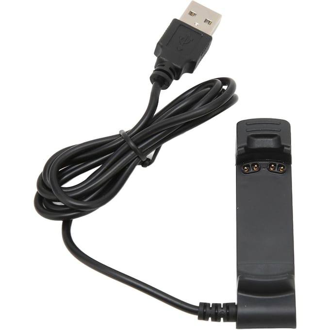 Station de Charge USB Adaptateur d'Alimentation Portable Câble de Chargeur pour Montre Garmin D2 Bravo Tactix black