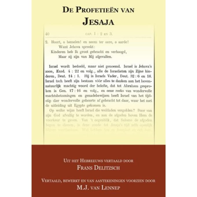 De Profetieën Van Jesaja - Franz Delitzsch