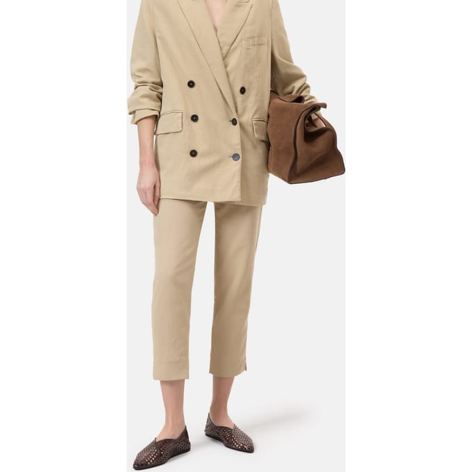 Closed Sonnett Soft Beige Größe: W26L32 | Stoffhosen Outlet | Damen | Braun