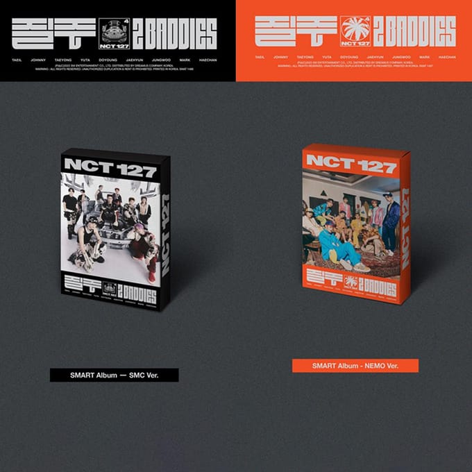 Nct 127   4ème Album Régulier  Version Nemo.    2 méchants brown