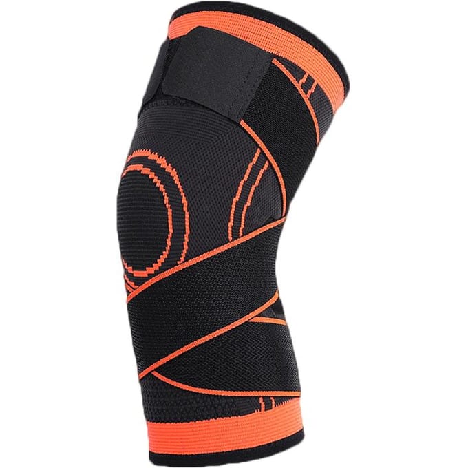 Lot de 2 Haut de Compression Jambière Bandage Protection Active Genouillère Étendue Support Genouillère Élastique M
