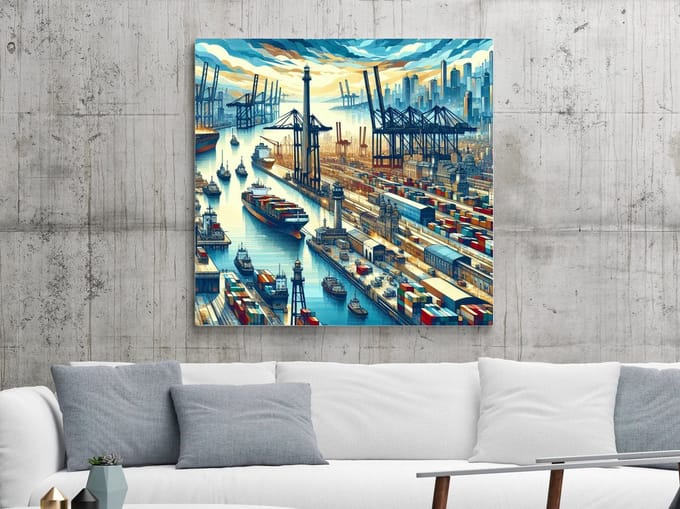 Kunstprint | Wanddecoratie | Dibond | 60 × 60 cm