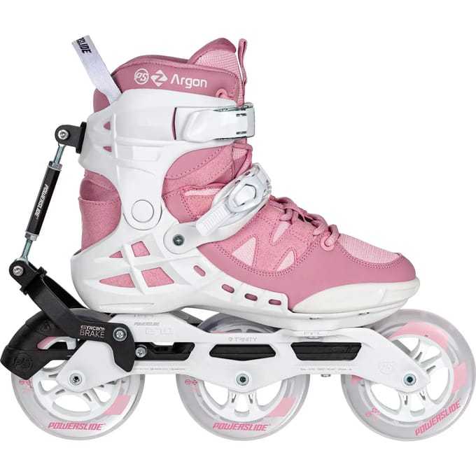Powerslide Phuzion Argon Syncro 110 Inline Skates Wit,Roze EU 42
