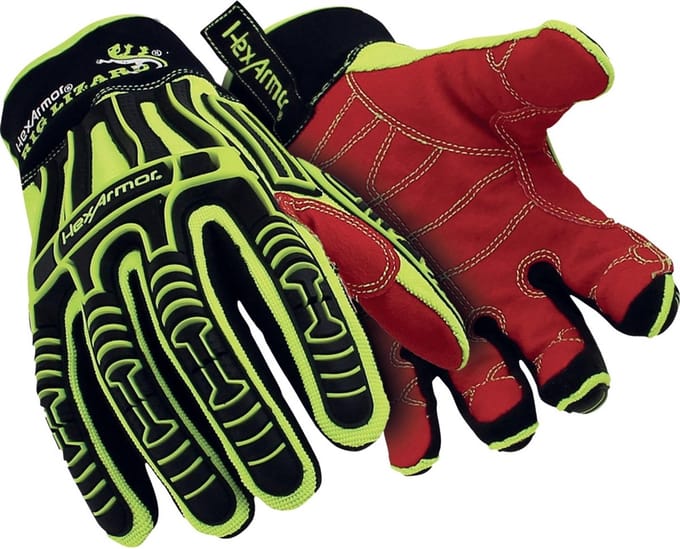 HexArmor Rig Lizard 2021X 6067009 Snijbeschermingshandschoen Katoen, Polyester, Elasthan Maat (handschoen): 9 1 paar