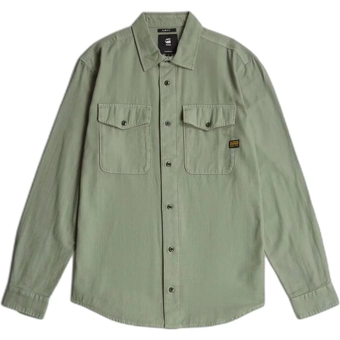 G-Star - Marine Slim Shirt l\s - Heren - Shirts