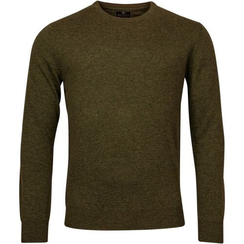 Baileys Trui Crew Neck Lambswool Olive / male