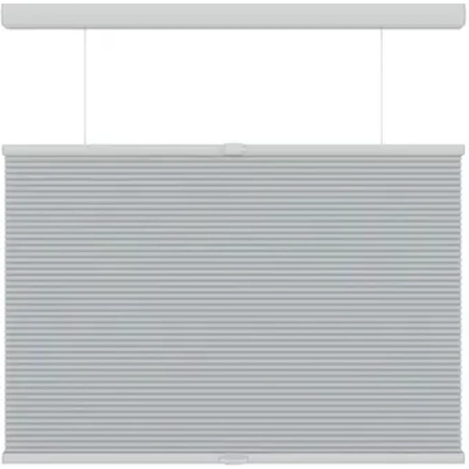 Decosol 6006 Plisségordijn Deluxe Lichtdoorlatend Lichtgrijs 100x180cm