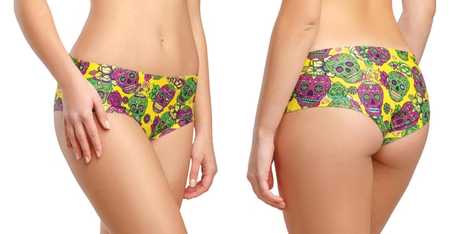 Memème - Skulls Lovers Muertos - Naadloze Slip
