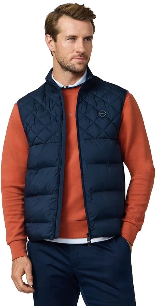Hackett Hm5800081 Vest Blauw M Man