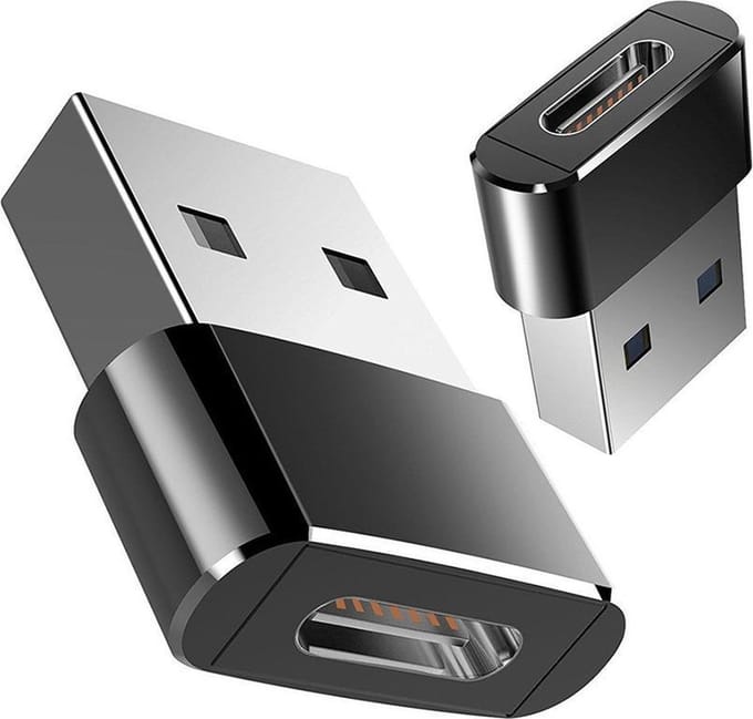 New Age Devi - Data-overdracht adapter met Usb 3.0 (Type A) - USB 3.1 (USB C) adapter!