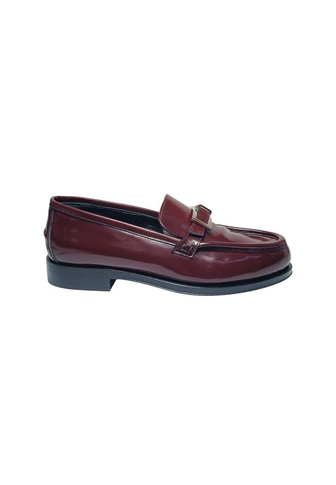 B00080-MMVA11-6024-170 Sergio Rossi Vrouwen leren Bordeaux