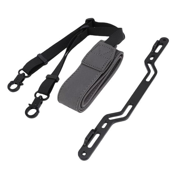 Lanyard Adapté pour Télécommande RC Plus 2 1 Cuir PU Sangle de Cou pour Télécommande de Drone Adapté pour Matrice 4 gray