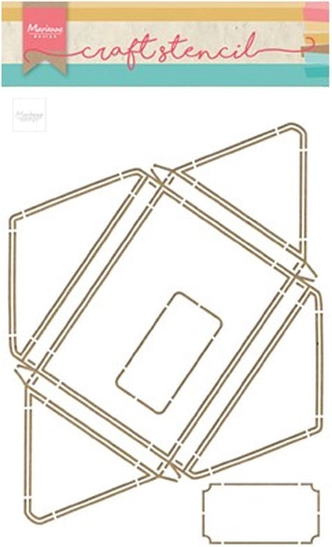 Marianne Design Craft stencil - Envelope - A4