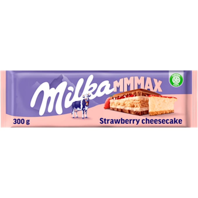 Milka Mmmax chocolade reep Cheesecake 300g