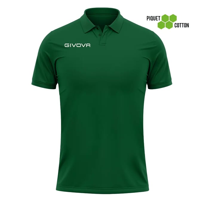 Katoenen piqué polo voor kinderen Givova Summer