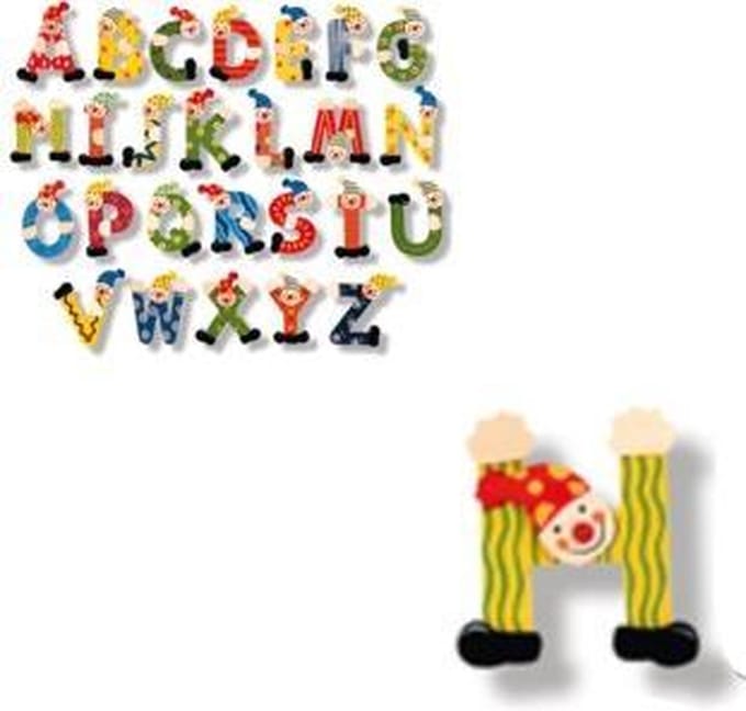 Houten naamletter H