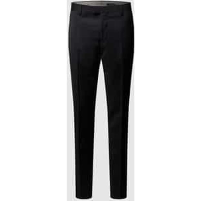 Pantalon van wolmix model 'Las'