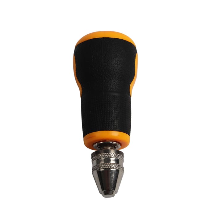 Micro Mini Draagbare Gereedschapsset Kleine Handboor & 10 Stuks Twist Boorbitjes 0.8‑3.0mm