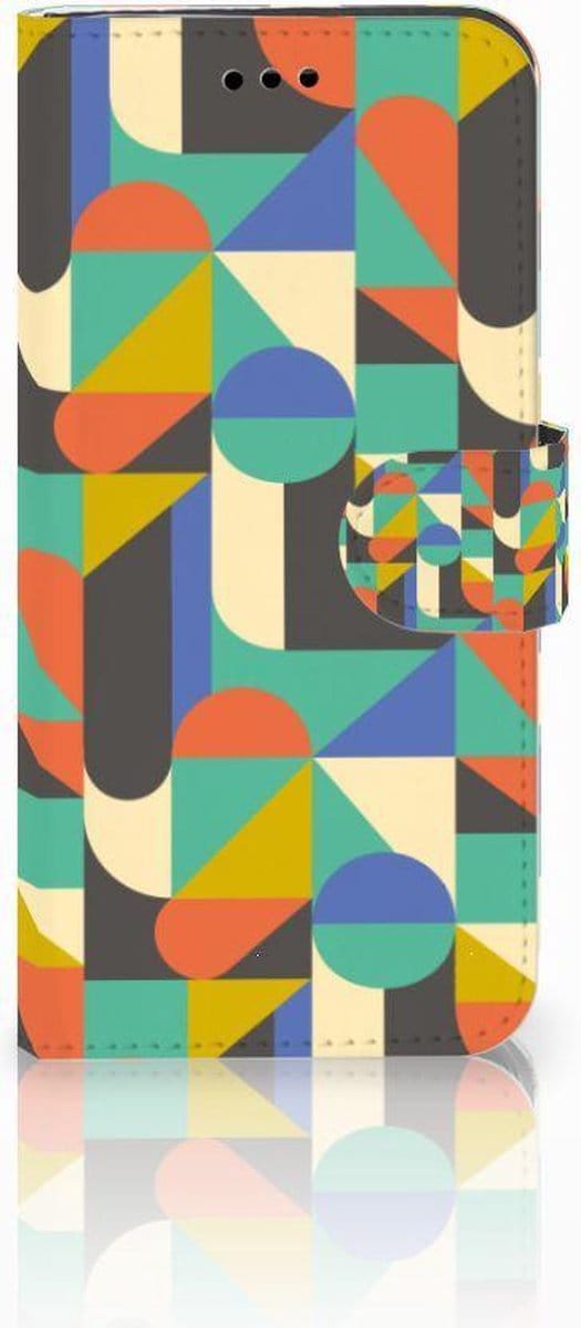 Huawei P10 Lite Telefoon Hoesje Funky Retro