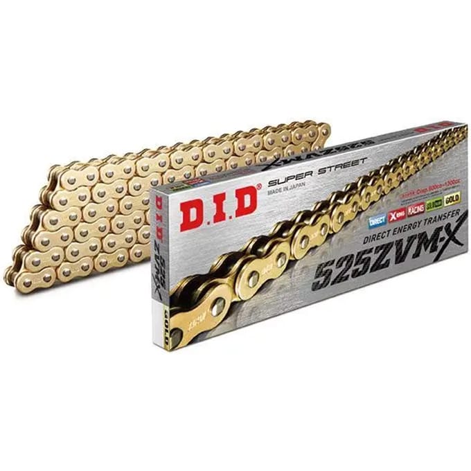 Motorfiets ketting D.I.D 525ZVM-X (G&G) ZJ