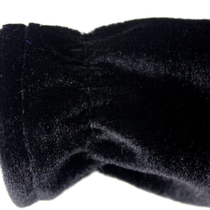 Lot de 3 housses universelles pour pédale de sustain pour piano Pleuche noir