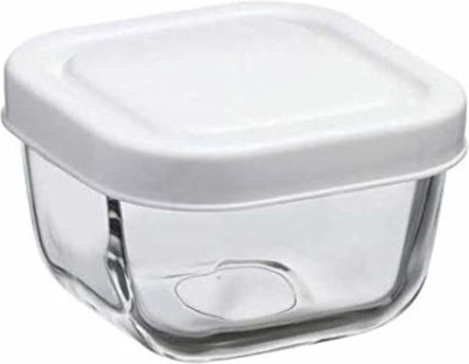 Pasabahce Snowbox - Vershoudbakjes Met deksel - Set van 4 - 275 ml