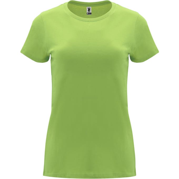 Roly Dames/Dames Capri T-Shirt (Oase Groen)