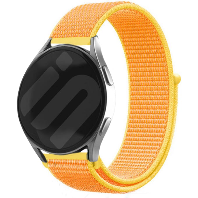 Huawei Watch GT 6 - 46mm nylon bandje (lichtgeel)