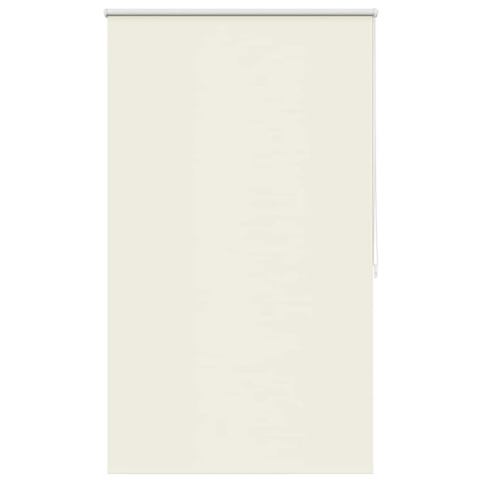 vidaXL - Rolgordijn - verduisterend - 84,4x175 - cm - gebroken - wit
